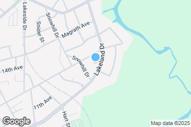 Map image of the property - 206 Lakeland Dr