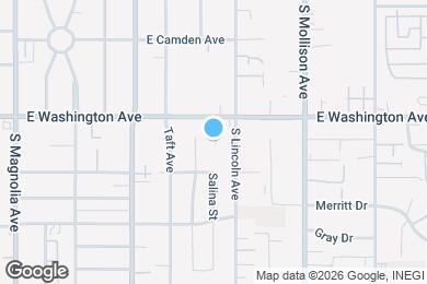 Map image of the property - 655 E Washington Ave