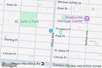 Map image of the property - Utica Avenue