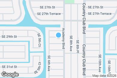 Map image of the property - 620 SE 29th St