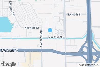 Map image of the property - 8040 NW 42nd St
