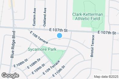 Map image of the property - 7601 E 108th St