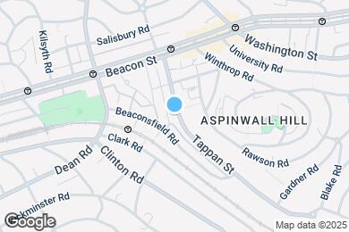 Map image of the property - 322 Tappan St