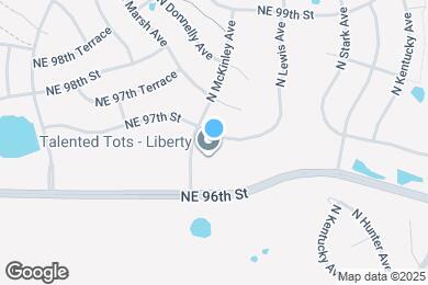 Map image of the property - 8635 NE 97th St