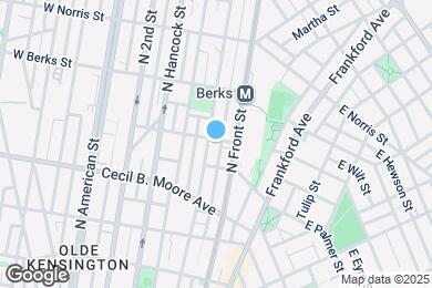 Map image of the property - 118 W Montgomery Ave