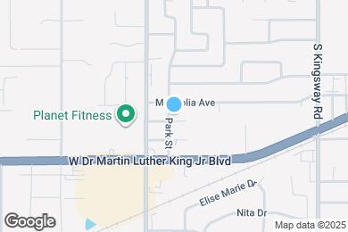 Map image of the property - 1404 Park St