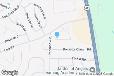 Map image of the property - 1528 Carriage Ln