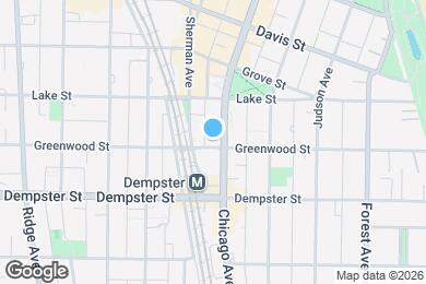 Map image of the property - 1400 Chicago Ave