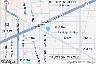 Map image of the property - 211 Florida Ave NW