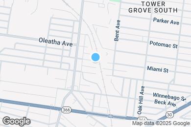 Map image of the property - 4244 Miami St
