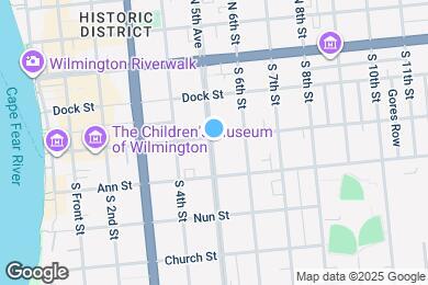 Map image of the property - 205 S 5th Ave