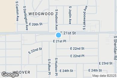 Map image of the property - 5705 E 21st Pl