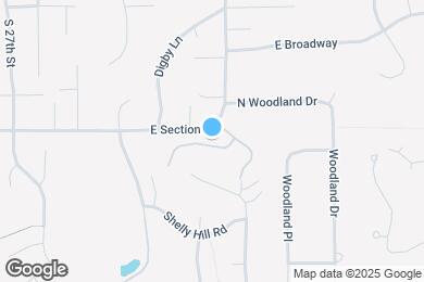 Map image of the property - 3301 Park Ln