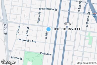Map image of the property - 1219 S 4th St