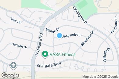Map image of the property - 2925 Rhapsody Dr