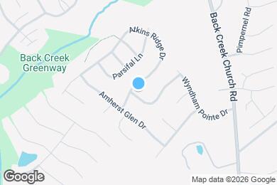 Map image of the property - 2605 Hartley Hills Dr