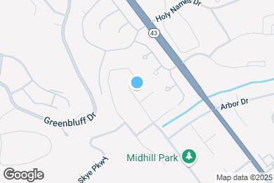 Map image of the property - 18035 Upper Midhill Dr