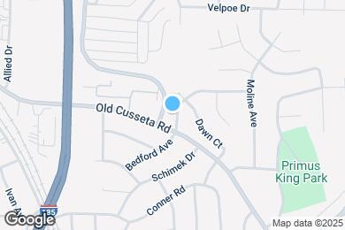 Map image of the property - 1129 Bedford Ave