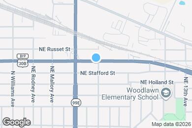 Map image of the property - 7427 NE 6th Ave