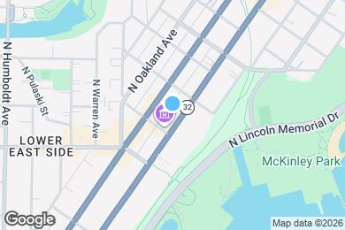 Map image of the property - Sage on Prospect