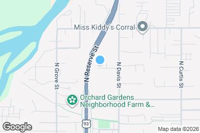 Map image of the property - 421 N Davis St