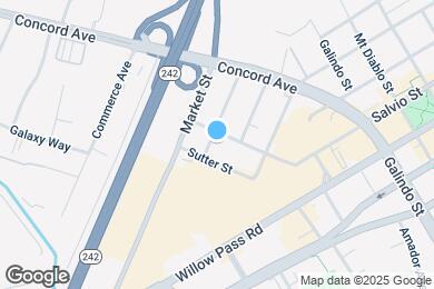 Map image of the property - 1600 Broadway St