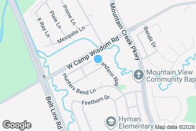 Map image of the property - 8413 Canvasback Ln