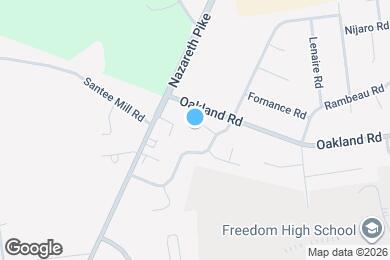 Map image of the property - 2760 Red Oak Cir