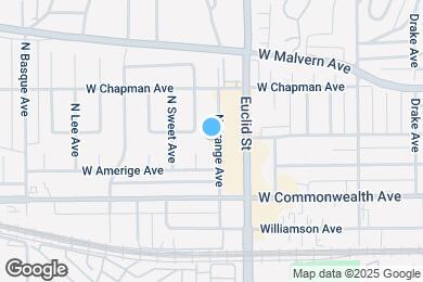 Map image of the property - 221 N Orange Ave