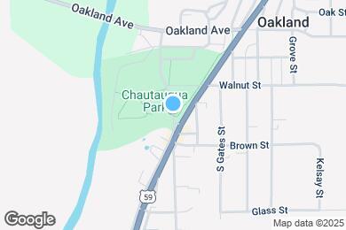 Map image of the property - 405 S Chautauqua Ave