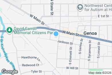 Map image of the property - 121 S Washington St