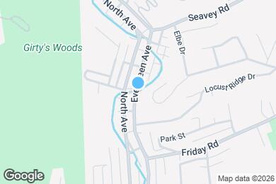 Map image of the property - 726 Evergreen Ave