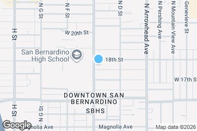 Map image of the property - 487 W 18th St