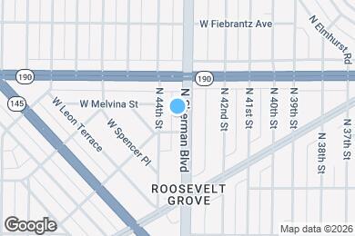 Map image of the property - 3921 N Sherman Blvd