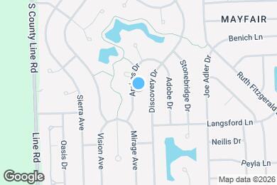 Map image of the property - 2802 Arches Dr