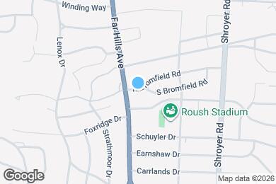 Map image of the property - 110 S Bromfield Rd