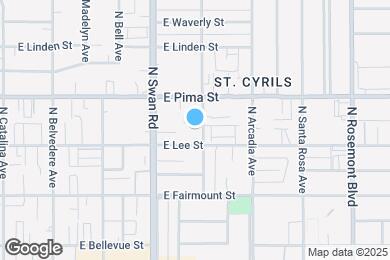 Map image of the property - 1625 N Mountain View Ave