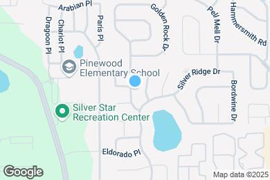 Map image of the property - 2825 Danforth Dr