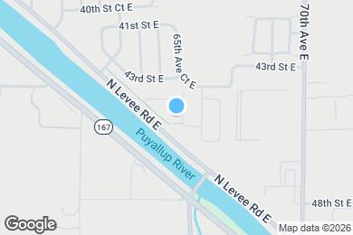 Map image of the property - 4444 65th Ave E