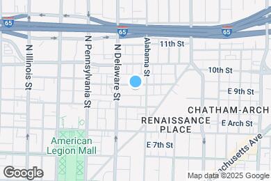 Map image of the property - 233 E Saint Joseph St