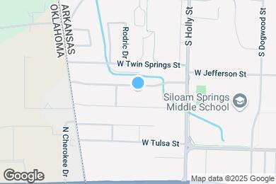 Map image of the property - 2016 W Jefferson St