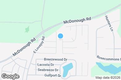 Map image of the property - 11103 Wind Ridge Dr