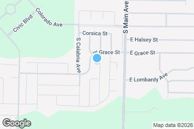 Map image of the property - 1241 S Rome Ave