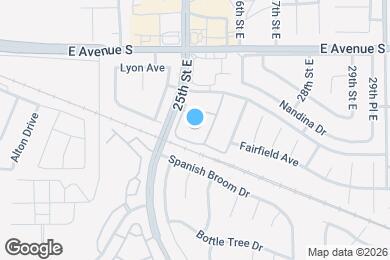 Map image of the property - 2554 Olive Dr