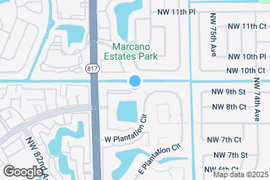 Map image of the property - 980 NW 79th Ter