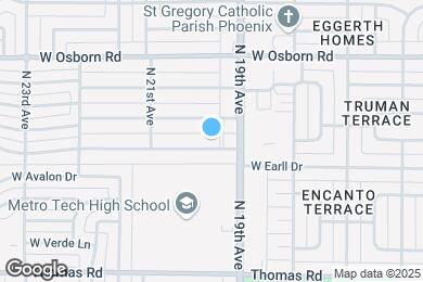 Map image of the property - 1924 W Earll Dr