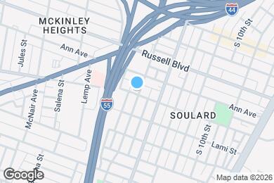 Map image of the property - 1301 Shenandoah Ave