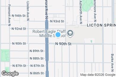 Map image of the property - 1135 N 91st St