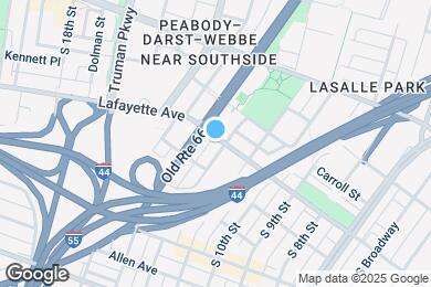 Map image of the property - 1703 S 11th St