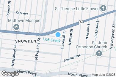 Map image of the property - 1477 Lyndale Ave